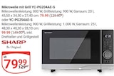 Aktuelle Mikrowelle Angebote bei GLOBUS in Koblenz Aktuelles Mikrowelle mit Grill YC-PG204AE-S Angebot bei GLOBUS in Koblenz ab 79,99 €