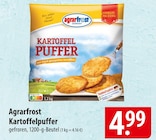 Aktuelles Agrarfrost Kartoffelpuffer Angebot bei famila Nordost in Lübeck ab 4,99 €