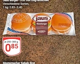 Burger- oder Hot Dog-Brötchen im Angebot bei GLOBUS in Pirmasens Burger- oder Hot Dog-Brötchen Angebote von Jaus bei GLOBUS Pirmasens für 0,85 €