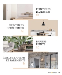 Catalogue Bricorama de la semaine 45, "Inspiration DÉCORATION MURALE", page 2, 27/10/2025 - 07/12/2025 Prospectus Bricorama en cours, "Inspiration DÉCORATION MURALE", page 2 sur 19