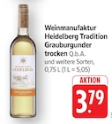 Tradition Grauburgunder trocken bei EDEKA im Prospekt "" für 3,79 €