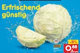 Weißkohl im Angebot bei Netto Marken-Discount in Hildesheim Weißkohl Angebote von HEIMAT bei Netto Marken-Discount Hildesheim für 0,88 €
