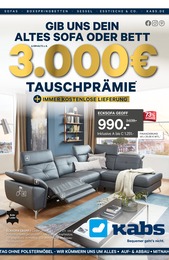 Aktueller Kabs Prospekt, "3.000€ Tauschprämie", mit Angeboten der Woche, gültig von 01.09.2023 bis 01.09.2023