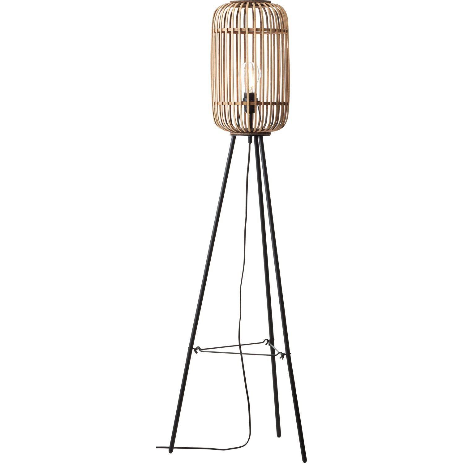 OBI Templin - Stehlampe Woodrow Braun Stehlampe Woodrow Braun Angebot bei OBI Templin im Prospekt INNENBELEUCHTUNG