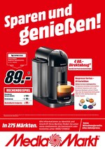 MediaMarkt Prospekt "Sparen und genießen!", 1 Seiten, für Neu-Ulm, 15.12.2019 - 19.01.2020 MediaMarkt Prospekt "Sparen und genießen!", 1 Seiten, für Neu-Ulm, 15.12.2019 - 19.01.2020