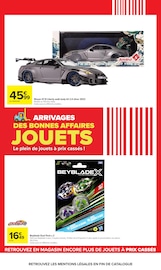 Promos Beyblade dans le catalogue "ARRIVAGES DES BONNES AFFAIRES JOUETS" de Carrefour Beyblade en promo dans le catalogue Carrefour à la page 14