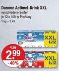 Actimel-Drink XXL im V-Markt Prospekt Actimel-Drink XXL von Danone im aktuellen V-Markt Prospekt für 2,99 €