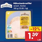 Hähnchenbrustfilet von Hofmaier für 1,39 € bei Netto Marken-Discount im Angebot Hähnchenbrustfilet von Hofmaier im aktuellen Netto Marken-Discount Prospekt