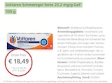 Schmerzgel forte 23,2 mg/g Gel bei Löwen-Apotheke im Lünen Prospekt für 18,49 €