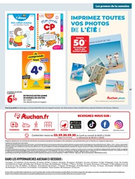 Prix et réduction Livre dans le prospectus Auchan Hypermarché en cours Offre Livre dans le catalogue Auchan Hypermarché du moment à la page 47