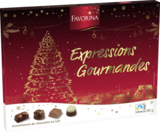 Plateau expressions gourmandes au chocolat au lait - FAVORINA en promo chez Lidl Valence à 4,29 €