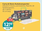 Autotransporter im V-Markt Prospekt Carry & Store Autotransporter im aktuellen V-Markt Prospekt für 12,99 €