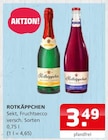 Sekt Angebote von Rotkäppchen bei Getränke Quelle Weydringer Halberstadt für 3,49 €