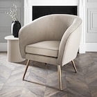 Promo Fauteuil strie beige à 109,95 € dans le catalogue B&M à Bessoncourt