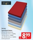 Jersey-Spannbettlaken Angebote von Lena & Sund bei famila Nordost Stralsund für 8,99 €