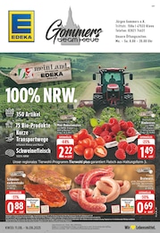 Discounter Prospekt von EDEKA Kranenburg EDEKA Prospekt: "Aktuelle Angebote", 24 Seiten, 11.08.2025 - 16.08.2025