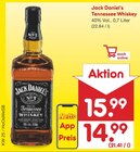 Tennessee Whiskey im Angebot bei Netto Marken-Discount in Wolfenbüttel Tennessee Whiskey Angebote von Jack Daniel's bei Netto Marken-Discount Wolfenbüttel für 14,99 €