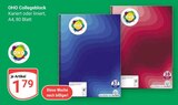 Collegeblock kariert Angebote von OHO bei GLOBUS Wolfenbüttel für 1,79 €