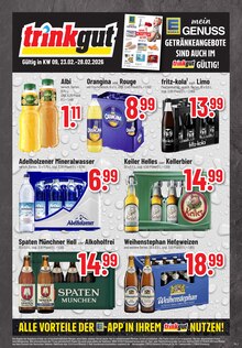 Bier im Trinkgut Prospekt "Aktuelle Angebote" mit 2 Seiten (Heilbronn)