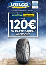 Catalogue Vulco "Jusqu'à 120€ en carte cadeau wedoogift", 5 pages, à Rennes, 09/12/2019 - 28/12/2019 Prospectus Vulco "Jusqu'à 120€ en carte cadeau wedoogift", 5 pages, à Rennes, 09/12/2019 - 28/12/2019