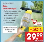 Akku-Fensterreiniger Angebote von CLEANmaxx bei Netto Marken-Discount Brandenburg für 29,99 €