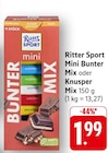 Mini Bunter Mix im Angebot bei E center in Schorndorf Mini Bunter Mix Angebote von Ritter Sport bei E center Schorndorf für 1,99 €