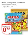 Fruchtgummi im Angebot bei GLOBUS in Hürth Fruchtgummi Angebote von Haribo bei GLOBUS Hürth für 0,75 €