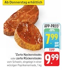 Zarte Nackensteaks im Angebot bei EDEKA in Stuttgart Zarte Nackensteaks Angebote bei EDEKA Stuttgart für 7,99 €