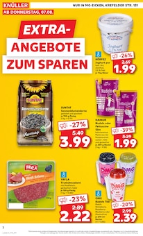 Aktueller Kaufland Prospekt "EXTRA-ANGEBOTE" Seite 2 von 8 Seiten