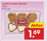 Loveline's Hearts Biscuits Angebote bei Netto Marken-Discount Neuwied für 1,69 €