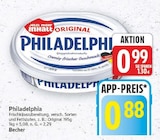Frischkäsezubereitung von Philadelphia im aktuellen E center Prospekt