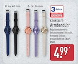 Armbanduhr von KRONTALER für 4,99 € bei ALDI Nord im Angebot Armbanduhr von KRONTALER im aktuellen ALDI Nord Prospekt