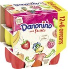 DANONINO aux fruits parfums panachés - DANONINO en promo chez Casino Supermarchés DANONINO aux fruits parfums panachés - DANONINO dans le catalogue Casino Supermarchés
