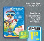 Schinkenwurst von Paw Patrol im aktuellen EDEKA Prospekt