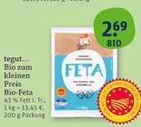tegut Gompertshausen - Bio-Feta Angebot im Prospekt Bio-Feta bei tegut im Gompertshausen Prospekt für 2,69 €