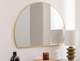 Miroir Alice métal en promo chez Maxi Bazar Avignon à 39,99 €