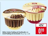 Schoko Pudding mit Vanillasoße im Angebot bei Marktkauf in Ulm Schoko Pudding mit Vanillasoße Angebote von Müller bei Marktkauf Ulm für 0,99 €