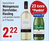 Weingenuss Dornfelder im aktuellen Trinkgut Prospekt für 2,22 €