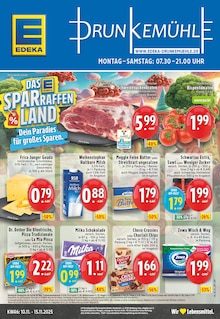 Aktueller EDEKA Prospekt "Aktuelle Angebote" Seite 1 von 24 Seiten für Bedburg-Hau