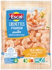 Queues de crevettes d'Équateur ASC cuites décortiquées surgelées - ESCAL en promo chez Intermarché Queues de crevettes d'Équateur ASC cuites décortiquées surgelées - ESCAL dans le catalogue Intermarché