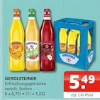 Erfrischungsgetränke Angebote von Gerolsteiner bei Getränke Oase Soest für 5,49 €
