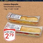 Lorenzo Baguette im Angebot bei GLOBUS in Mannheim Lorenzo Baguette Angebote bei GLOBUS Mannheim für 2,79 €