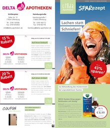 Aktueller LINDA Premiumapotheke Prospekt (Offenburg, 3 Seiten zum blättern LINDA Premiumapotheke Prospekt Aktuelle Angebote mit 3 Seiten