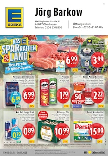 Aktueller EDEKA Prospekt "Aktuelle Angebote" Seite 1 von 24 Seiten für Oberhausen