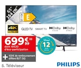 Téléviseur - PHILIPS - But à Bayonne Téléviseur - PHILIPS en promo chez But Bayonne à 699,99 €