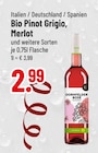 Pinot Grigio, Merlot von Bio im aktuellen Trinkgut Prospekt für 2,99 €