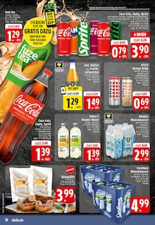 Cola im EDEKA Prospekt "Aktuelle Angebote" mit 24 Seiten (Rheine)