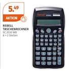 Taschenrechner SC 2030 WB im Angebot bei Müller in Baden-Baden Taschenrechner SC 2030 WB Angebote von REBELL bei Müller Baden-Baden für 5,49 €