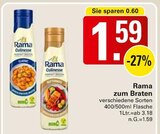 zum Braten im Angebot bei WEZ in Löhne zum Braten Angebote von Rama bei WEZ Löhne für 1,59 €