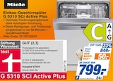 Einbau-Geschirrspüler G 5310 SCi Active Plus bei HEM expert im Backnang Prospekt für 799,00 €